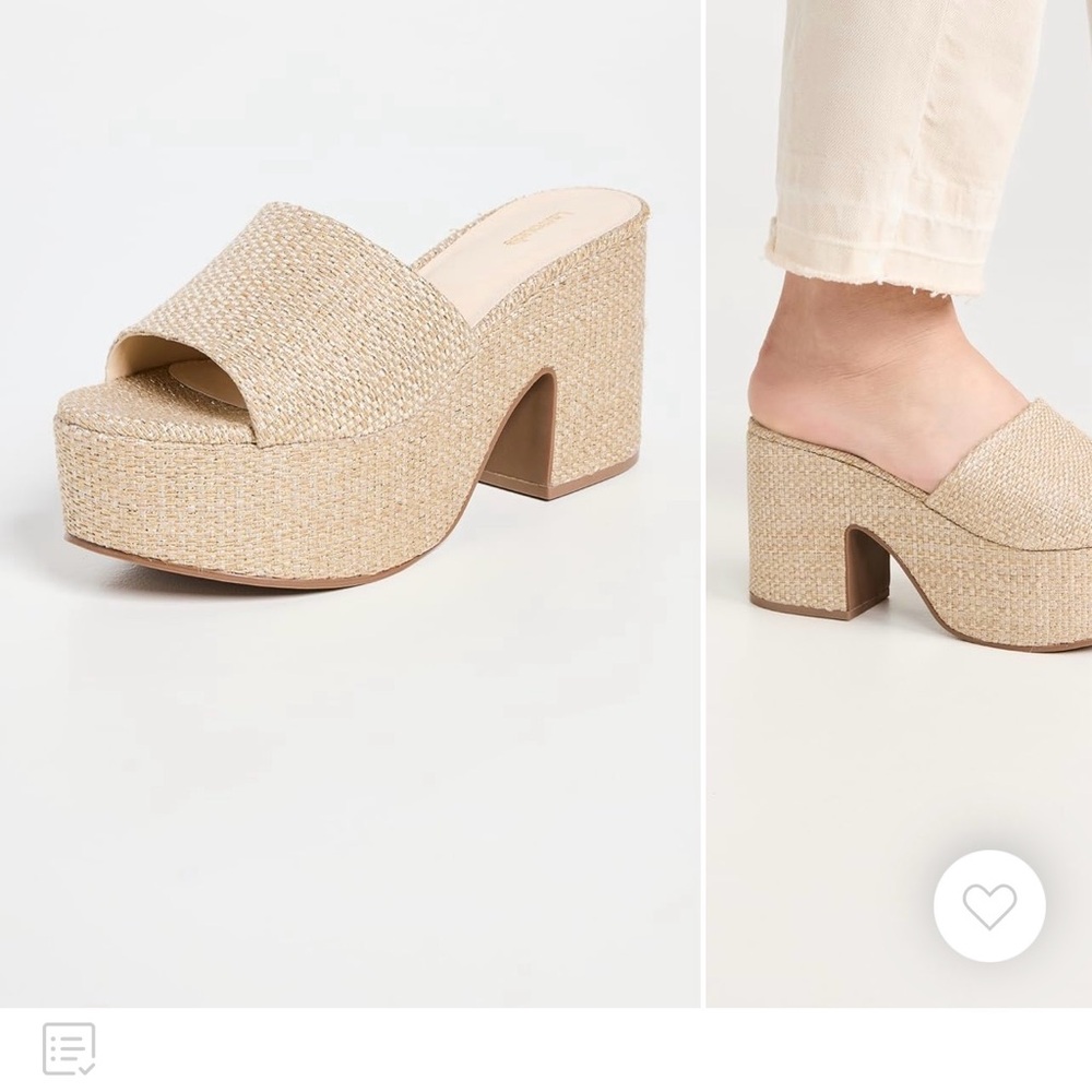 Never worn! Larroude Miso Clogs